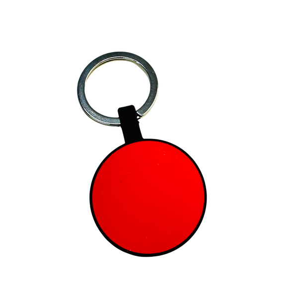 QR Coded Silicone Pet Tag Circle