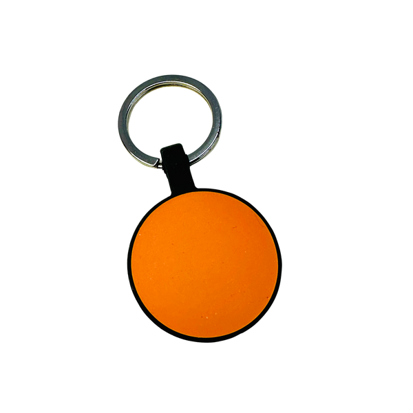 QR Coded Silicone Pet Tag Circle