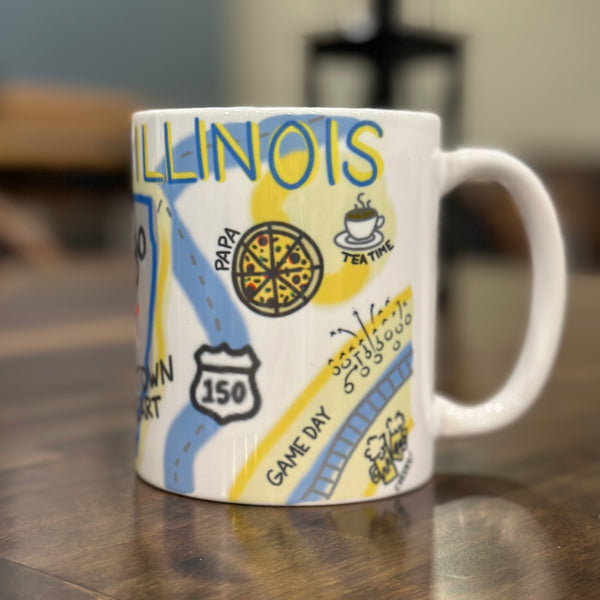 Downs Illinois Coffee Mug